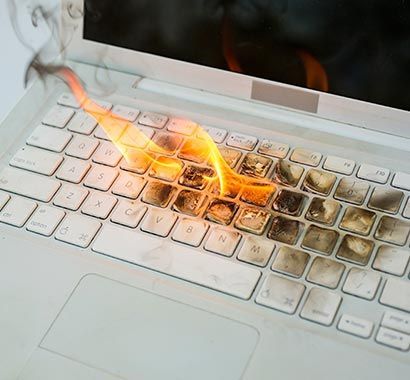 Восстановление данных после пожара в Череповце
